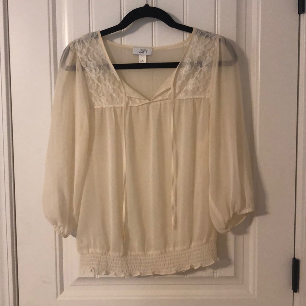 Sheer Loft Blouse